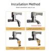 High Strength Aluminum Alloys Quick Connect Coupling With Precisions Thread Leakproof Water Pipe Fittings Easy to Use