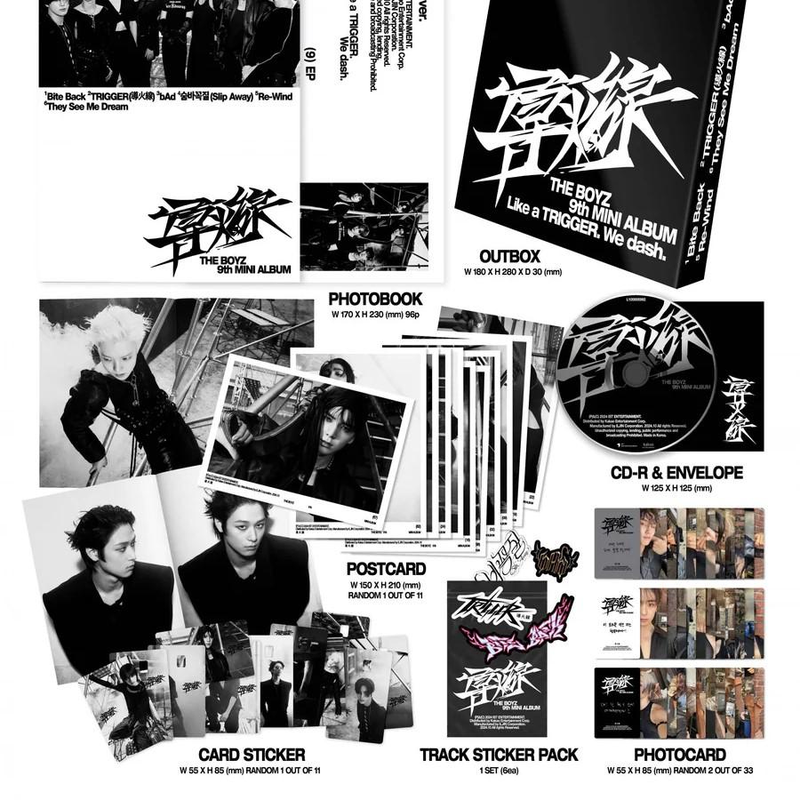 Album THE BOYZ TRIGGER 9. Mini