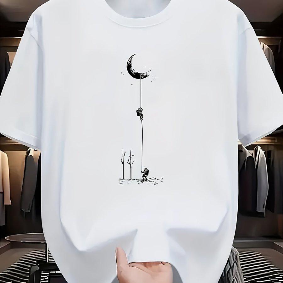 Unisexs Printed Casual Tshirt