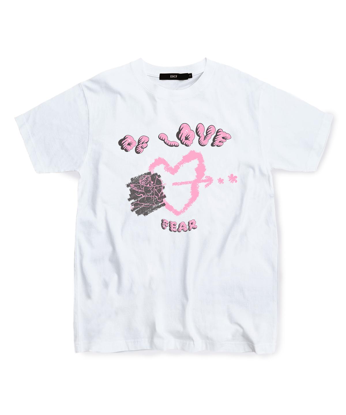 Escape From Cupid Arrow Print T-Shirt White M