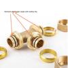 Aluminum-Plastic Solar Water Heater O-Ring Gasket for 4-Point 1216 Pipe Fittings