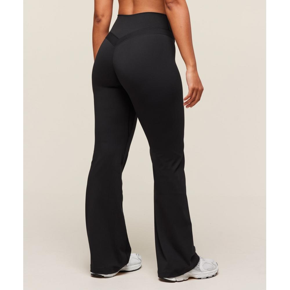 Gymshark Whitney Flared Leggings Black B4c1s Bb2j