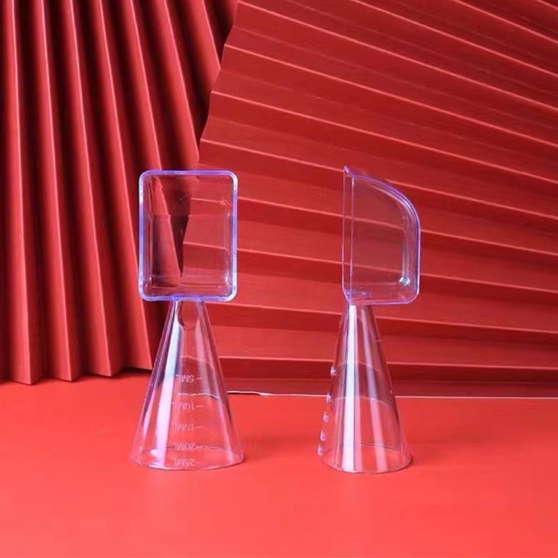 Four-Piece Clover Mixing Bowl Set: Silicone Mask Bowl & Beauty Salon Tool Kit.