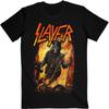 Slayer Skull Soldier Graphic Print Cotton T-shirt