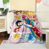 1pc Velvet Bedding Throw Blanket - Disney Princesses Collection, Soft and