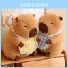 Adorable Capybara Plush Toy Soft Cute Stuffed Animal For Kids Birthday Gift