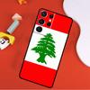 Lebanon Flag Phone Case For Samsung Galaxy S25 Ultra S24 Ultra S9 S10 S20 S21 S22 S24 Plus S23 FE Cover