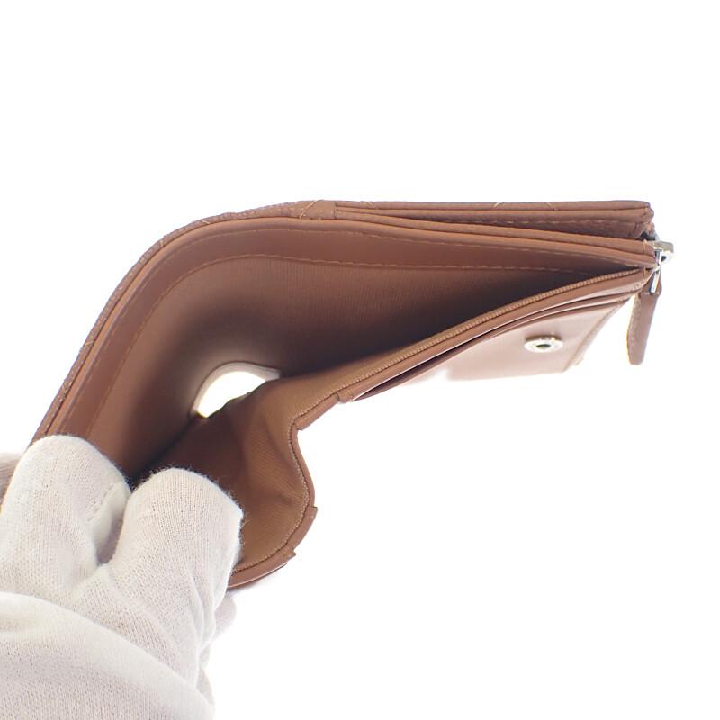 Chanel AP3388 Coin Case Camel Grain Calfskin Leather Women