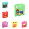 Children's Educational Tear-resistant Water Boilable Palm Book 0-3 Years New Set Cloth Book Toy