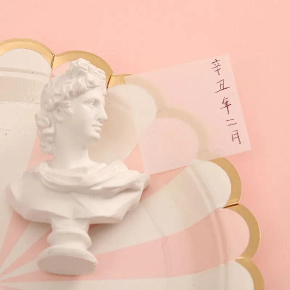 50 Sheets Waterproof Sticky Notes Transparent Paper Sticker Portable Note Paper