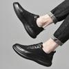 Men Shoes Fashion Genuine Leather Sneakers Lace Up Comfortable Casual Shoes Outdoor Men Sneakers