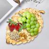 Leaf Shape Serving Tray Decorative for Appetizers Bathroom Kitchen Large