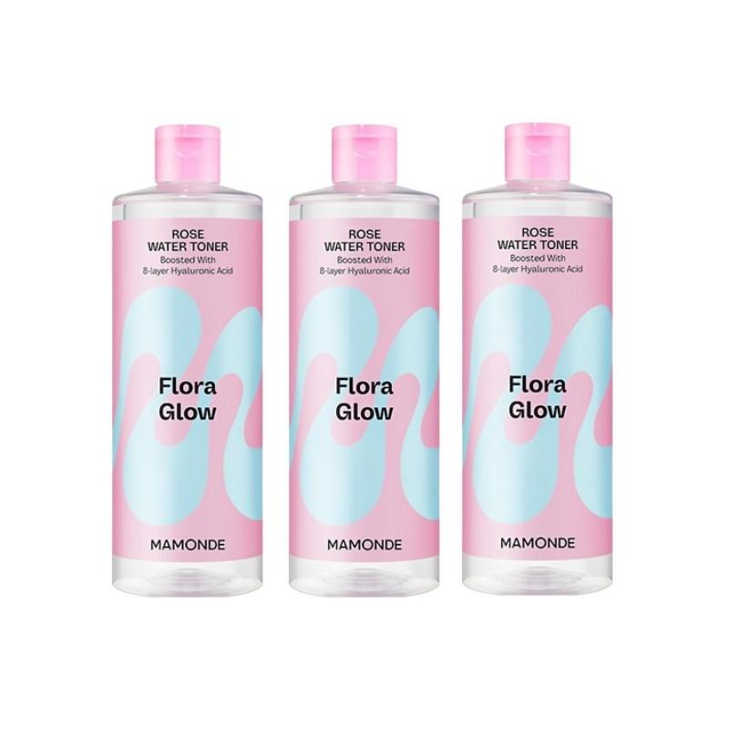 Mamonde Flora Glow Rose Water Toner 300ml / 500ml (2 Options)