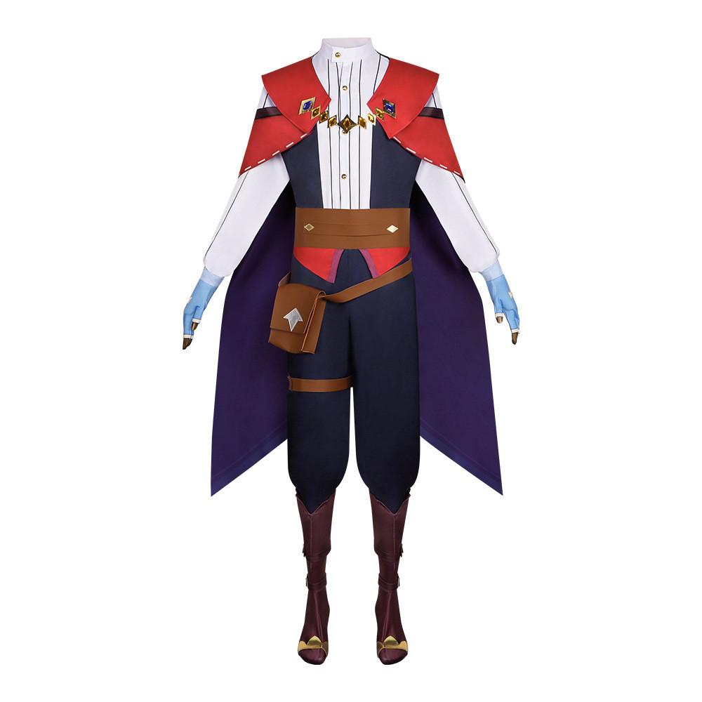 Roco Kingdom Enzo Cosplay Outfit For Manga Characters With Street Style Design For Cosplay Fans
