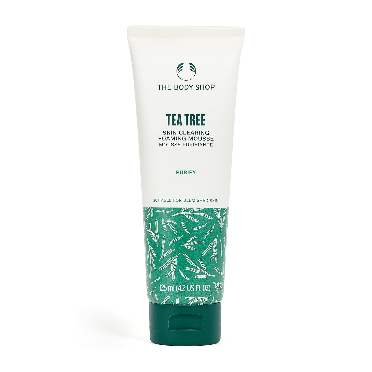 

The Body Shop Skin Clearing Foaming Face Cleanser For Daily Use Gentle Fresh Matte Finish 125 ml Oil Control Facial Wash