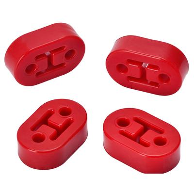 YIDELI Hanging Rubber 4 Pack Reinforced Muffler Hanger Mount Ring Car Anti-Vibration Universal Muffler