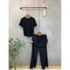 C S In The Room Loop baSarak Strap Wrap Layered Straight Wide pantS 4Color