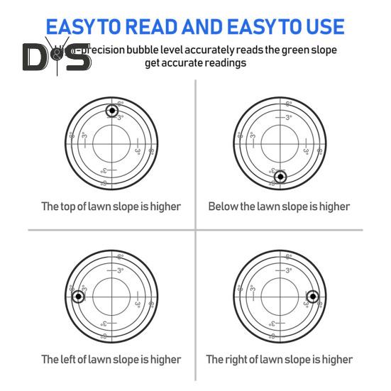 1/4ks Značkovač na čepici golfového levelu Lehká spona na značkovač golfového míčku s barevným designem Příslušenství ke golfové čepici se snadno přenáší