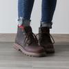 Herren Winterstiefel aus natürlichem Rindsleder, handgefertigt im Retro-Stil, warm, Herren Arbeitsstiefel, luxuriöse Leder Herren Winterschuhe, Stiefeletten für Herren