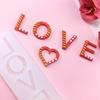 Pabei Valentine's Day LOVE Letter Silicone Mold