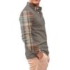 Men's Long,sleeved Collared Button,down Pocket Casual Top
