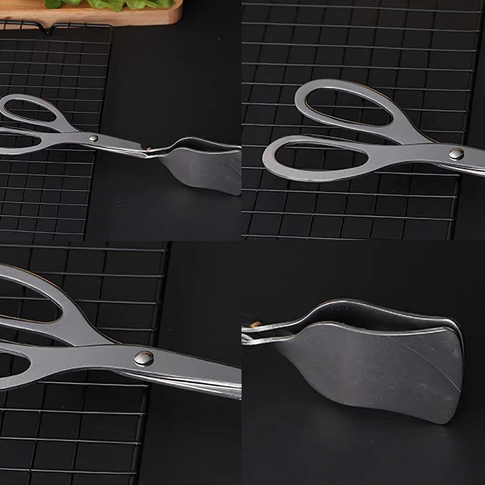 Creative Food Tong Stainless Steel Salad Clamp Pliers Cake Clip  Pastry
