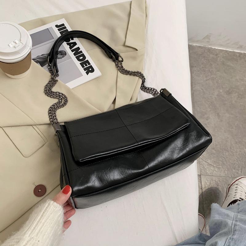 High Quality Large Capacity Handbag Womennewest Fashion Diamond Chain Bag Simple Shoulder Bag Messenger Bag Trend