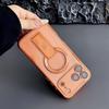 Invisible Magnetic Bracket Phone Case with Drop Protection for Apple iPhone 17 Pro Max - Electroplated Design