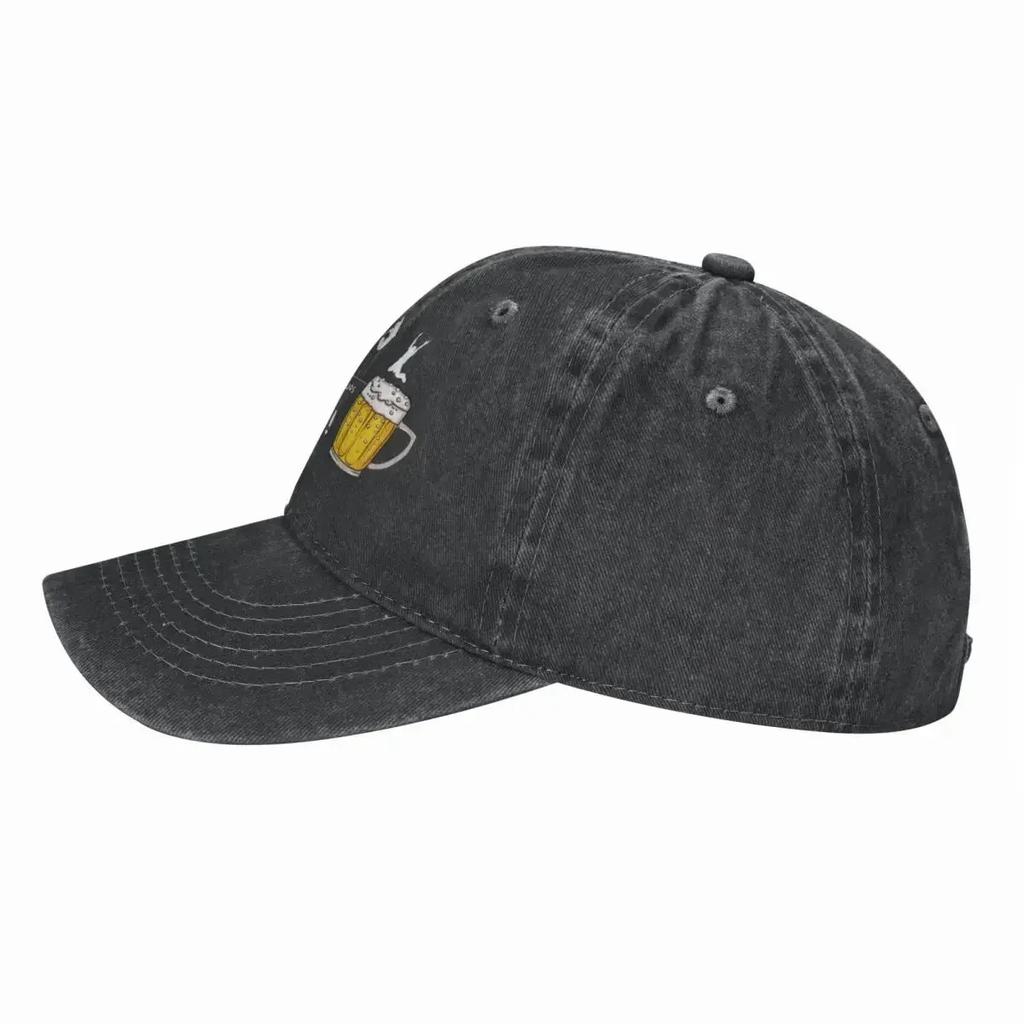 Friday Beer Print Funny Graphic Washed Baseball Cap Trendy Trucker Hat Summer Couple Women Outdoor Sun Sunshade Snapback Cap