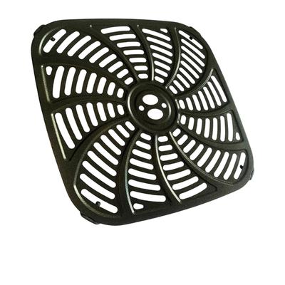 Metal Air Fryers Plate Metal Liners Square Cooking Mats Carbon Steel Air Fryers Plate Liners for Air Fryers Cooking