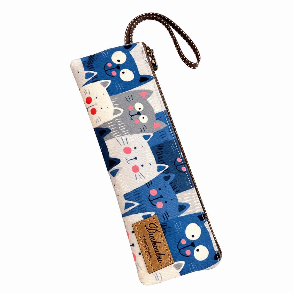 Zipper Closure Tableware Pouch Oxford Pen Bag New Paint Brush Bag Outdoor Travel