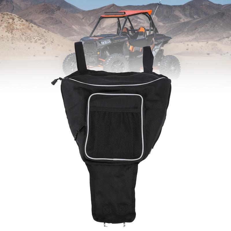 UTV Center Storage Bag 1680D Oxford Cloth Waterproofing Mesh Pocket Replacement for Polaris RZR XP 1000 Turbo 570 800 900 S 800