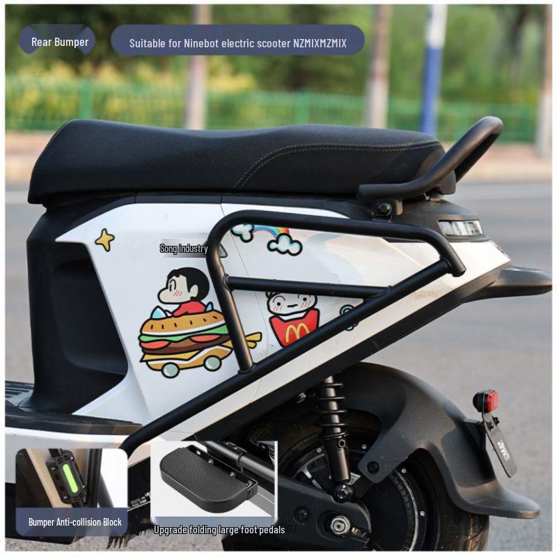 Ninebot NZ/Mzmix Long-Tail Thickened Anti-Collision Scooter Bumper Rack
