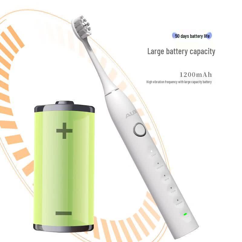 AUX A8 Sonic Electric Toothbrush CN plug (adapter included)