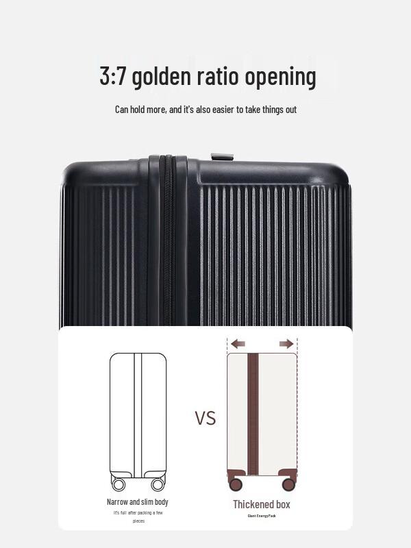 OIWAS Pioneer Series 24-inch Checked Suitcase