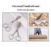 Professional Duckbill Pelican Scissors for Carpet Tufting - Upturned Head DIY Tools
