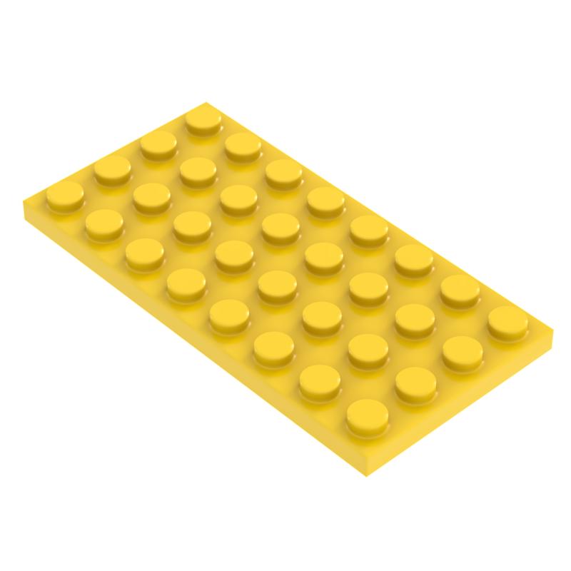 Non-Toxic Moc Small Particle Building Blocks 4X8 Pieces Base Plate Diy Parts Accessories Compatible 3035