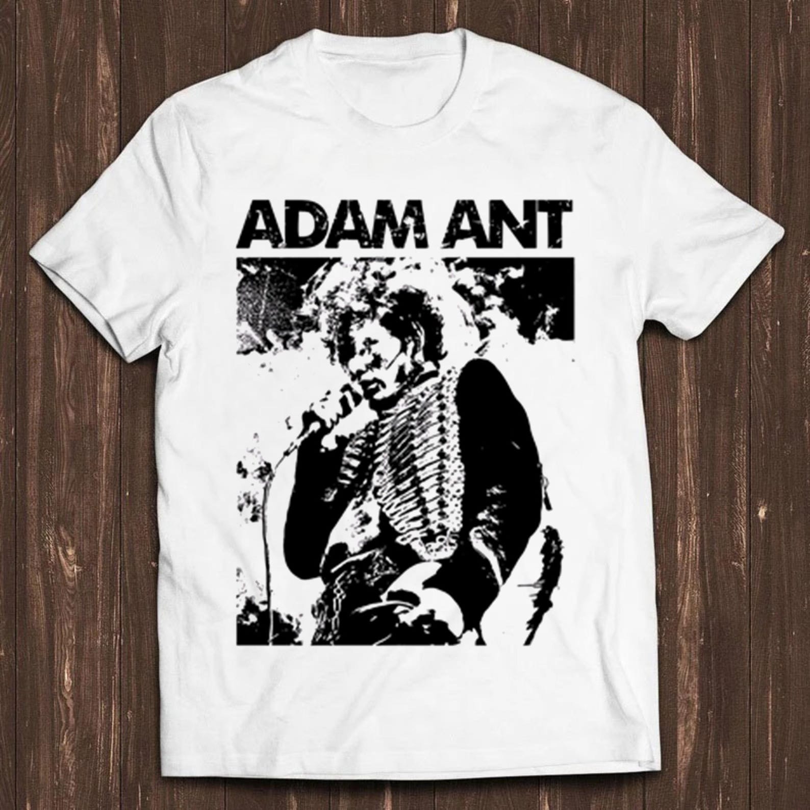 Adam Ant Live Concert Japanese Poster Music Funny Gift Tee T Shirt C1811 XL