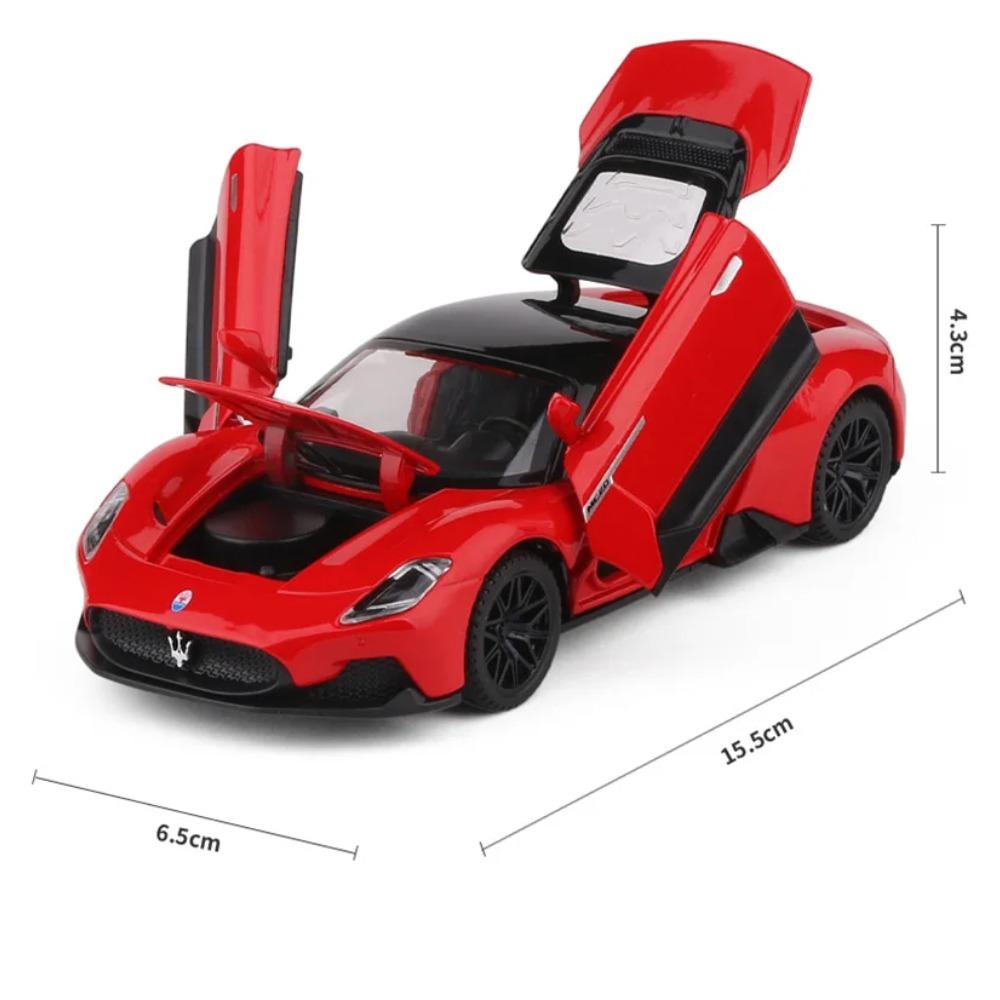 1/32 Maserati MC20 Cabrio Alloy Sports Car Model Diecasts Metal Toy Vehicles Car Model Sound and Light Simulation Kids Toys Gift