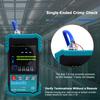 Network Cable Tester with POEVoltage Detection Wire Tracker RJ45 Length Continuity Test Flashing Port Indicator LAN Testing Kit