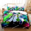 ZENONZARD Bedding Set Printed Duvet Cover Pillowcase Single Double Style Queen King Size Sets Anime Bed Sheet Set