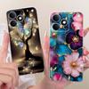 For Realme Note 80 Case RMX5388 Beautiful Butterfly Painted Cover Soft Slim Phone Case For Realme Note 80 Note80 Back Cover Bags