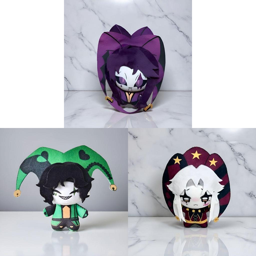 The Freak Circus Pierrot Plush Toy Short Pile Cotton Cute Character For Kids And Collectors