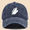Vintage Washed Canadian Baseball Cap Adjustable Unisex Hat