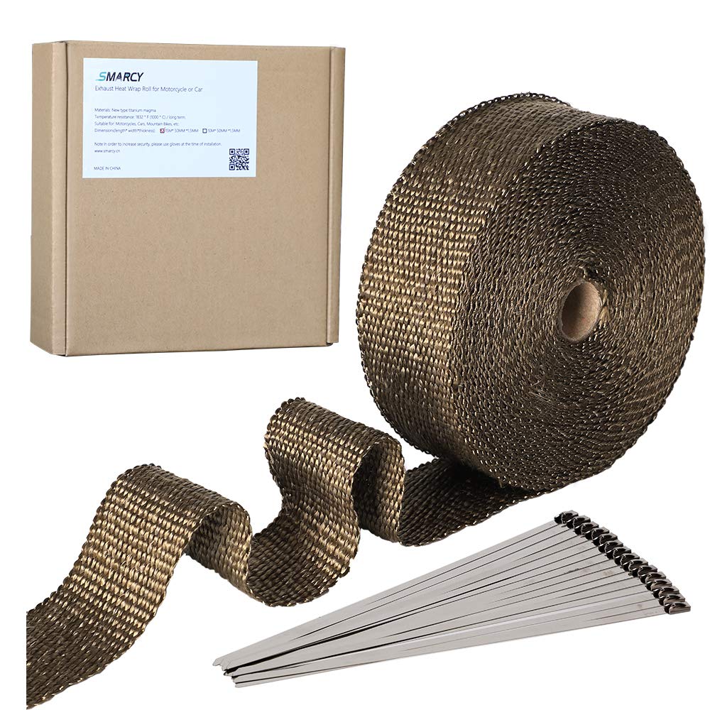 SMARCY Heat Resistant Cloth Auto Motorcycle Thermo Vantage Heat Resistant 1600 Degree Fiber Basalt