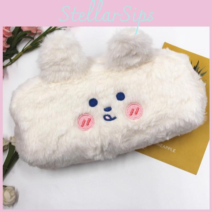 Adorable Plush Bear Pen Bag With Large Storage Space For Children Teens And