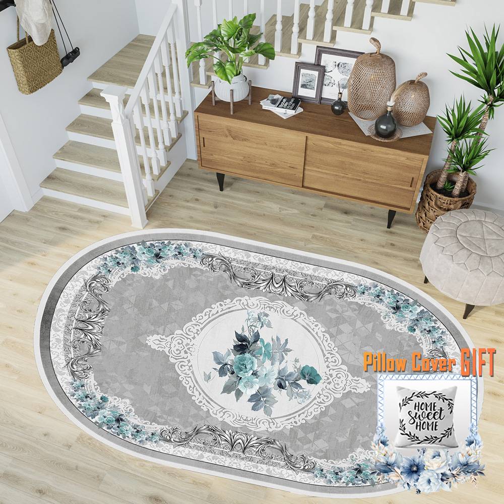 

Mosimoso Home RC1777 Ковер с кожаной подошвой и цифровой печатью