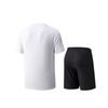 Anta Training Summer Casual Sports Suit Men suit Pure-White 952625204-1