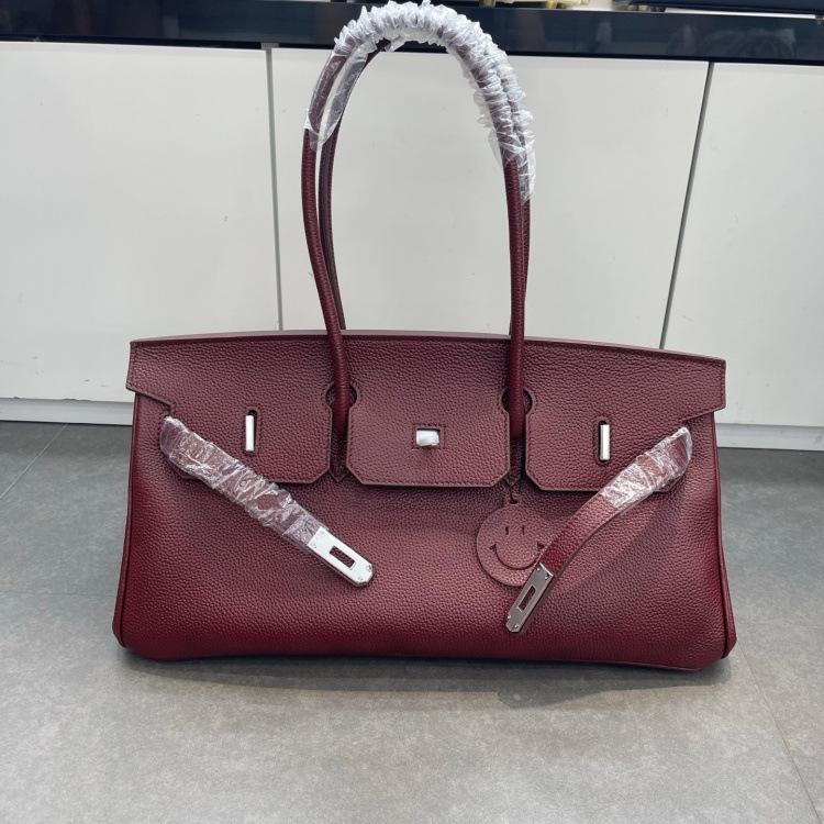 Grenzüberschreitender Trend Tasche kurze Version übergroße tragbare Schultertasche TOGO erste Schicht Rindsleder großes Fassungsvermögen Riesenpackung