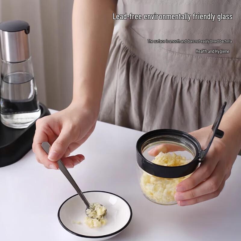 Beifu Glass Seasoning & Condiment Organizer Set